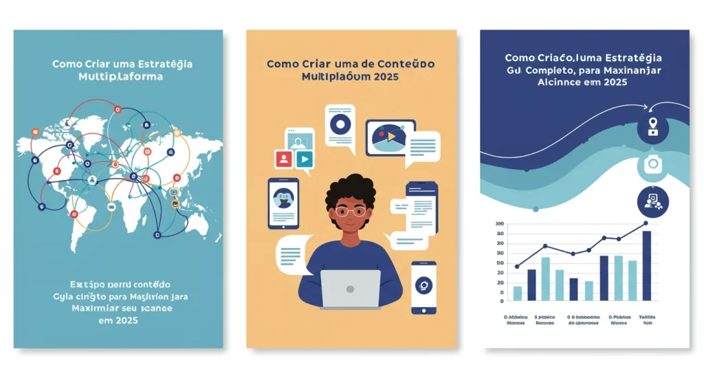 Como Criar uma Estratégia de Conteúdo Multiplataforma: Guia Completo para Maximizar seu Alcance em 2025