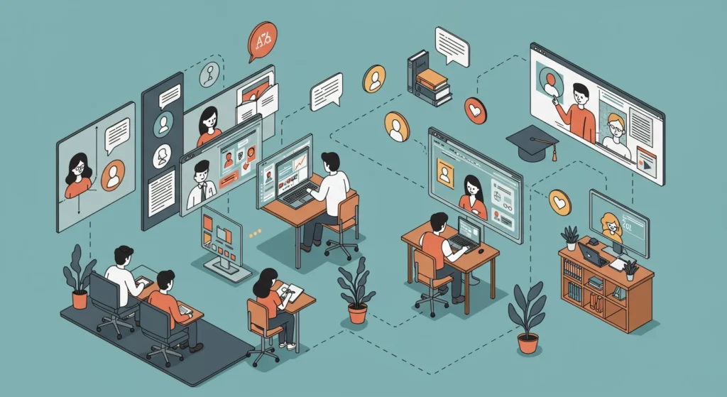 Ensino Híbrido: Como Universidades Estão Misturando Presencial e Online com Sucesso